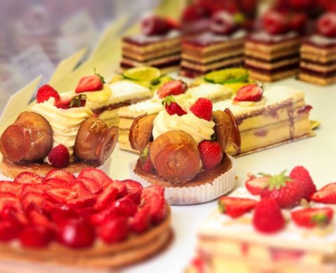 pâtisseries variées