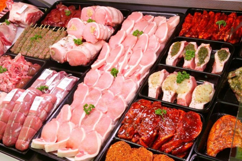 Colis de viande pour barbecue