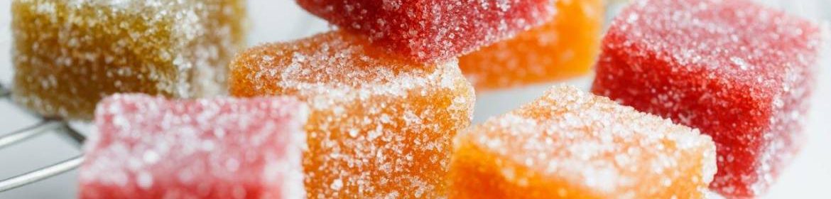 Pâtes de fruits dont celles à l'abricot