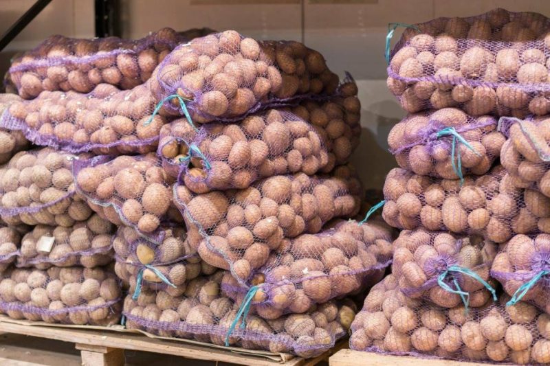 sacs de pommes de terre