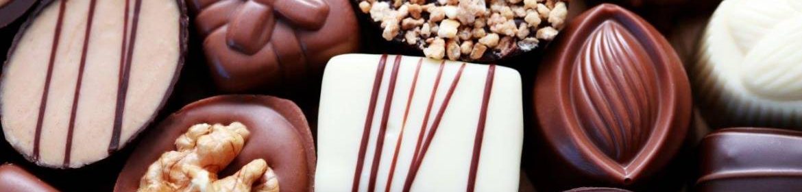 pralines variées dont à la liqueur