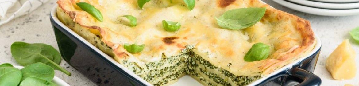 Lasagnes aux épinards et à la ricotta
