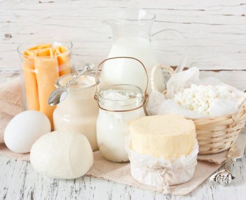 produits laitiers lait beurre et fromages