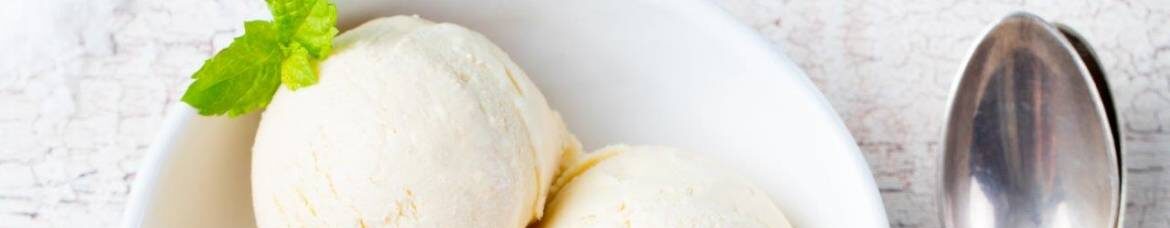 Boules de glace vanille