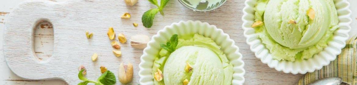 crème glacée pistache