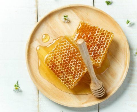 miel cadre de cire