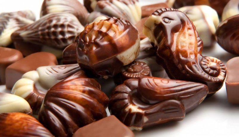 chocolat fruits de mer