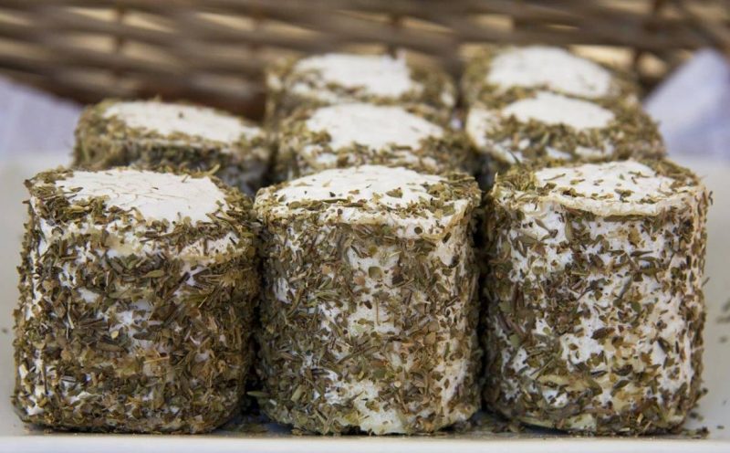 fromages doux aux herbes